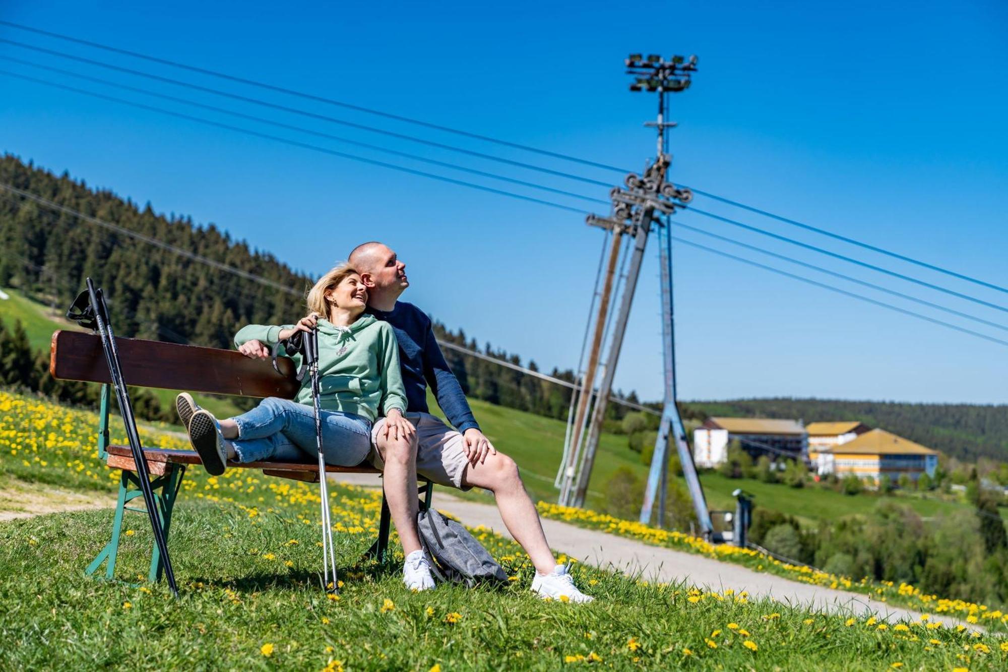 אוברוויזנטל Ahorn Hotel Am Fichtelberg מראה חיצוני תמונה