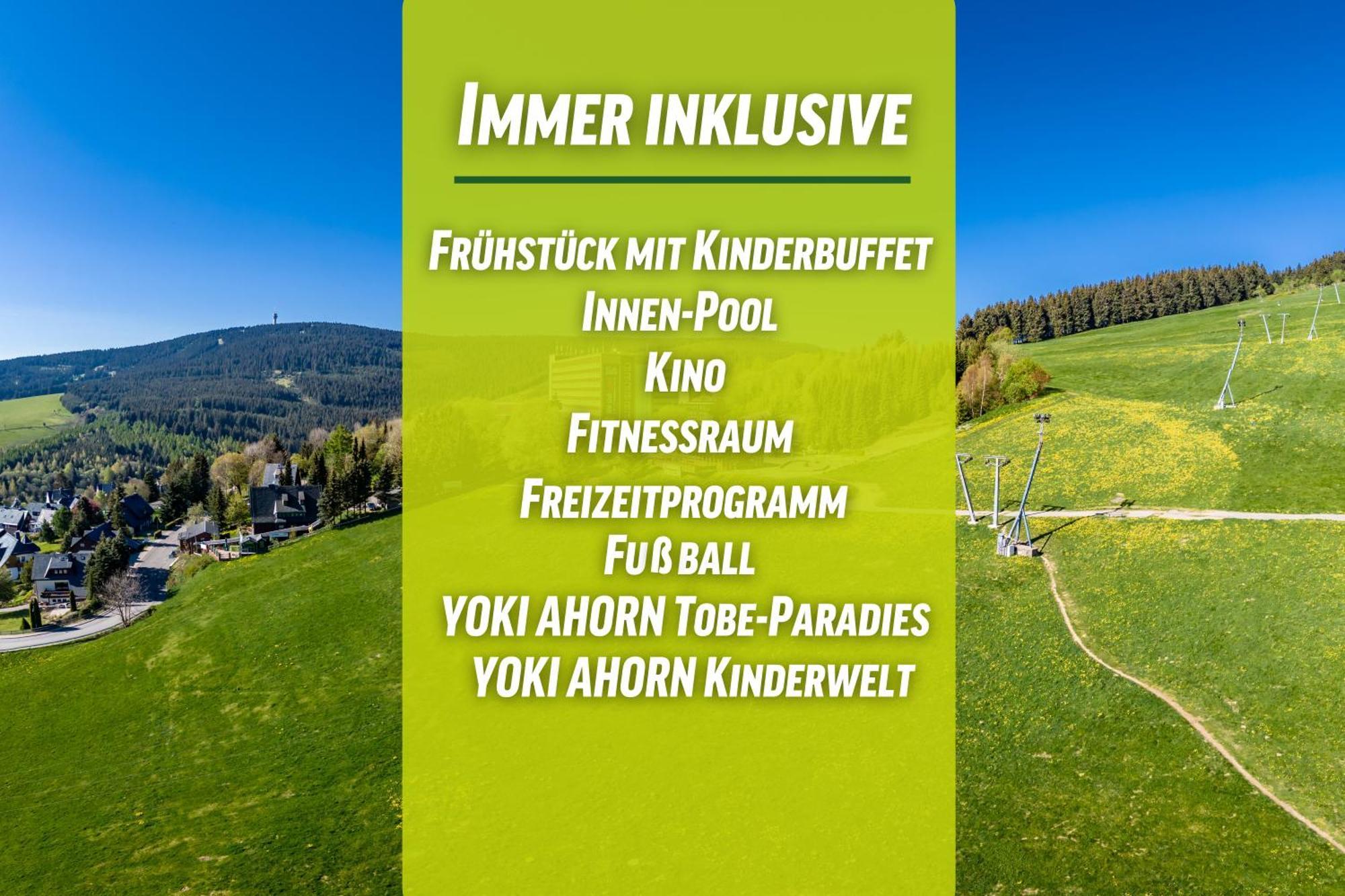 אוברוויזנטל Ahorn Hotel Am Fichtelberg מראה חיצוני תמונה